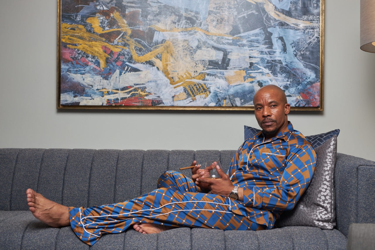 Uber Luxury Signature - Brown & Blue  - Gentlemen