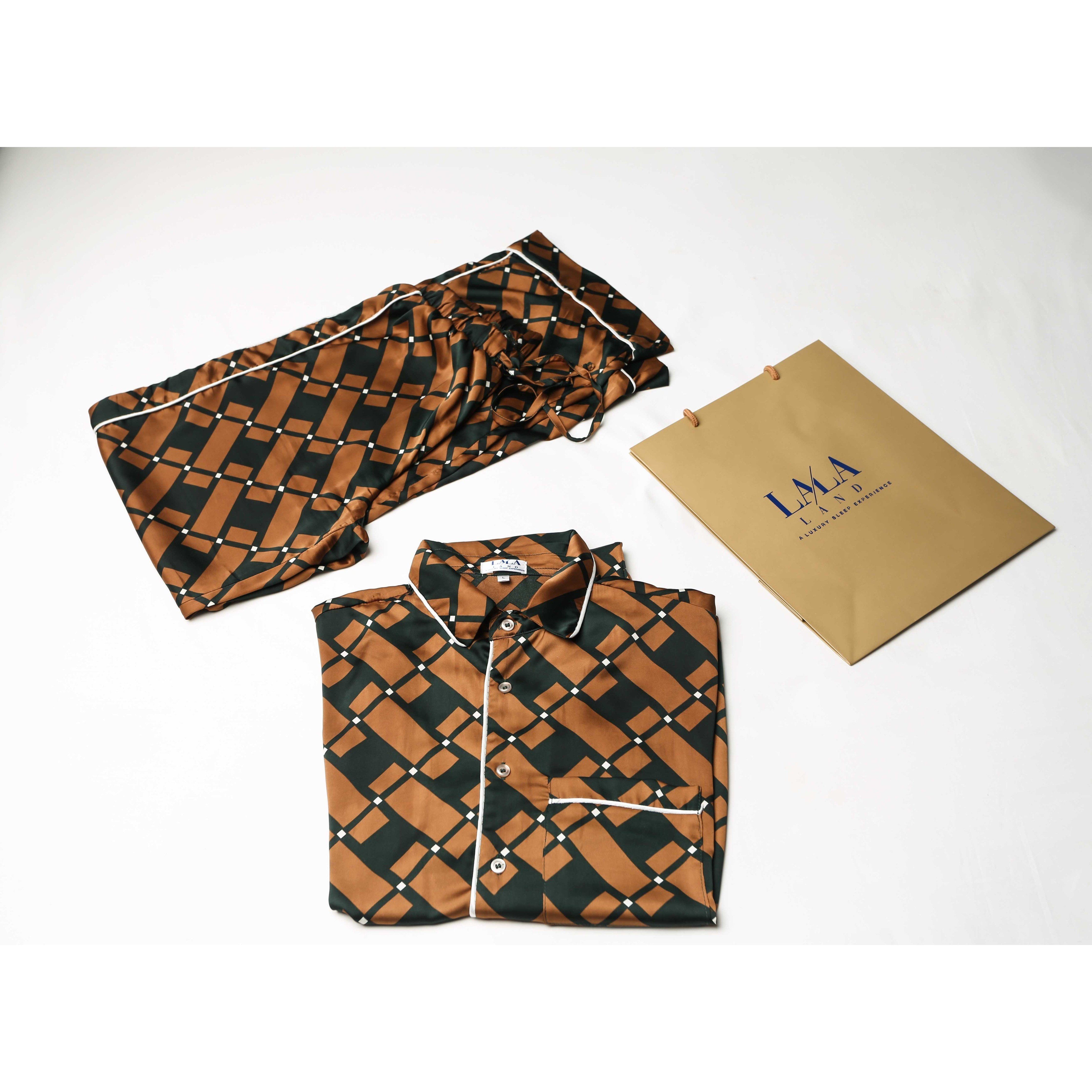 Uber Luxury Signature - Brown & Emerald  - Gentlemen